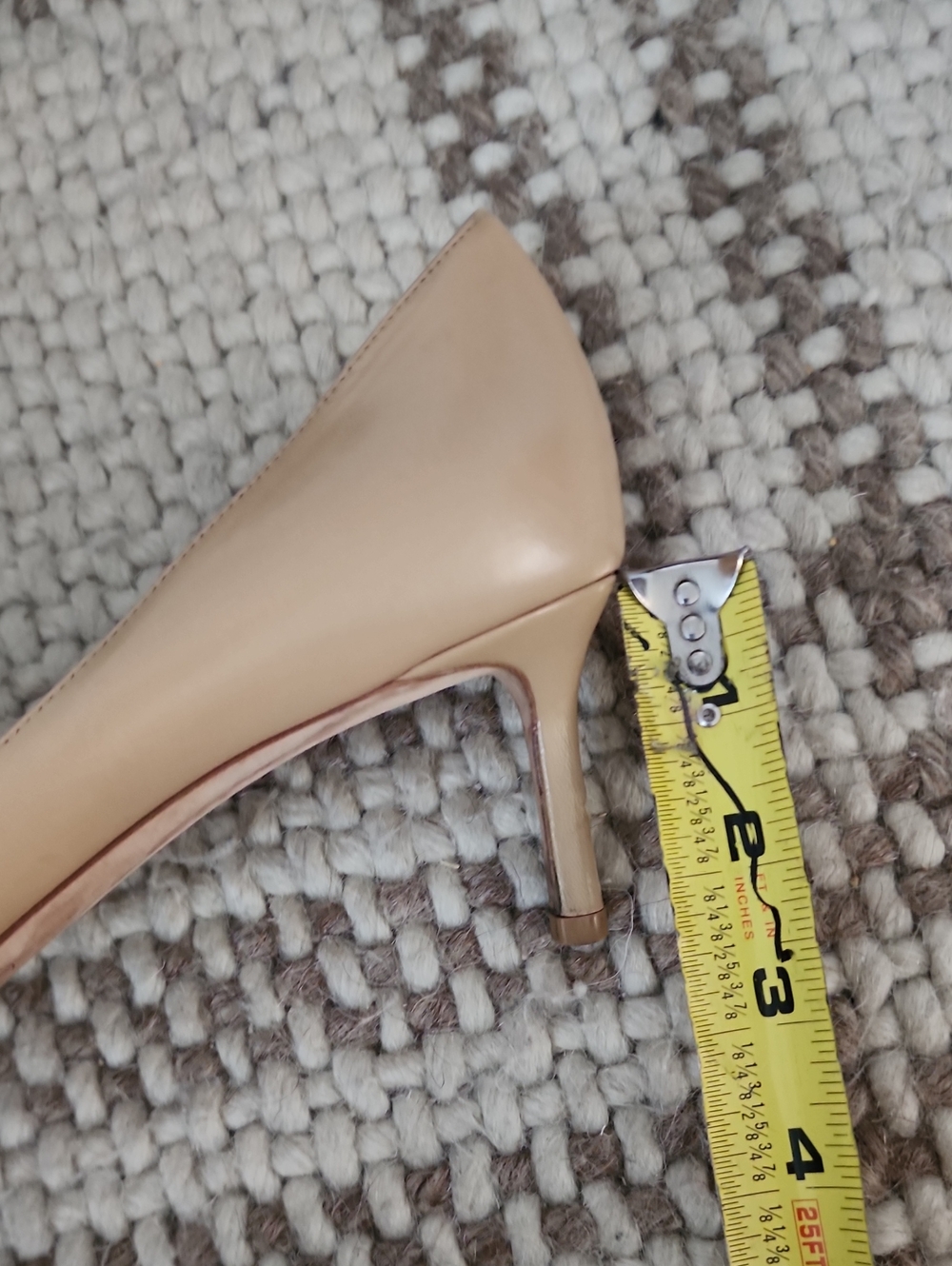 Jimmy Choo Nude Heels Size 37 Fits US Size 7 - Picture 7 of 8